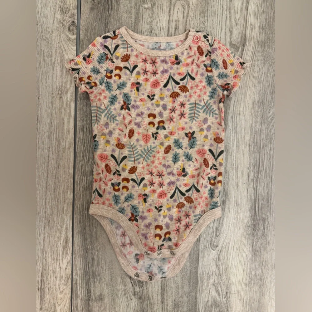Floral Print Kids 12 month onesie